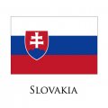 Slovakia flag logo decal sticker