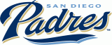 San Diego Padres 2004-2010 Wordmark Logo decal sticker