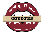 Arizona Coyotes Lips Logo Sticker Heat Transfer