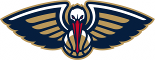 New Orleans Pelicans 2013-2014 Pres Partial Logo decal sticker