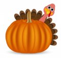 Thanksgiving Day Logo 32 Sticker Heat Transfer
