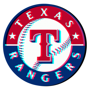Phantom Texas Rangers logo decal sticker