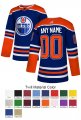 Edmonton Oilers Custom Letter and Number Kits for Alternate Jersey Material Twill
