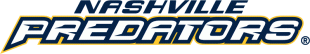 Nashville Predators 1998 99-2010 11 Wordmark Logo decal sticker