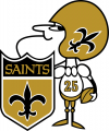 New Orleans Saints 1967-1984 Alternate Logo decal sticker