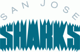 San Jose Sharks 1991 92-2006 07 Wordmark Logo 02 decal sticker