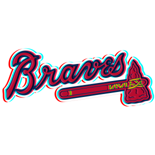Phantom Atlanta Braves logo decal sticker