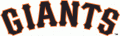 San Jose Giants 2000-Pres Wordmark Logo decal sticker