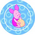 Disney Piglet Logo 16 decal sticker