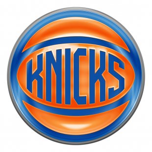 New York Knicks Crystal Logo decal sticker