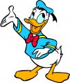 Donald Duck Logo 52 decal sticker