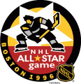 NHL All-Star Game 1995-1996 Logo Sticker Heat Transfer