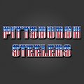 Pittsburgh Steelers American Captain Logo decal sticker