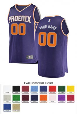 Phoenix Suns Letter and Number Kits for Icon Jersey Material Twill