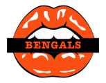 Cincinnati Bengals Lips Logo decal sticker
