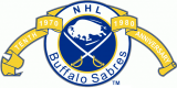 Buffalo Sabres 1979 80 Anniversary Logo Sticker Heat Transfer