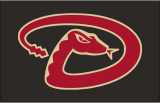 Arizona Diamondbacks 2007-2009 Batting Practice Logo Sticker Heat Transfer