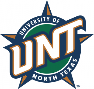 North Texas Mean Green 1995-2004 Secondary Logo 02 Sticker Heat Transfer