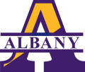 Albany Great Danes 1993-2003 Primary Logo Sticker Heat Transfer