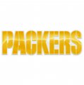 Green Bay Packers Crystal Logo Sticker Heat Transfer