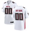 Atlanta Falcons Custom Letter and Number Kits For White Jersey 01 Material Vinyl