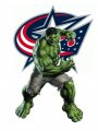 Columbus Blue Jackets Hulk Logo Sticker Heat Transfer