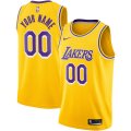 Los Angeles Lakers Custom Letter and Number Kits for Icon Jersey Material Vinyl
