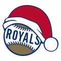 Kansas City Royals Baseball Christmas hat logo decal sticker