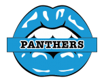 Carolina Panthers Lips Logo decal sticker
