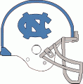 North Carolina Tar Heels 1963-1966 Helmet Sticker Heat Transfer