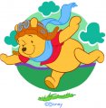 Disney Pooh Logo 11 decal sticker
