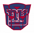 Autobots New York Giants logo Sticker Heat Transfer