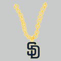San Diego Padres Necklace logo decal sticker
