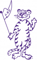 LSU Tigers 1958-1966 Mascot Logo Sticker Heat Transfer