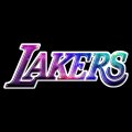 Galaxy Los Angeles Lakers Logo Sticker Heat Transfer