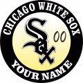Chicago White Sox Customized Logo Sticker Heat Transfer