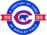 Chicago Cubs 2016 Stadium Logo Sticker Heat Transfer