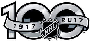 National Hockey League 2016 Anniversary Logo Sticker Heat Transfer