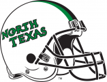 North Texas Mean Green 2005-Pres Helmet 02 decal sticker
