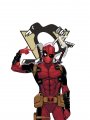 Pittsburgh Penguins Deadpool Logo decal sticker