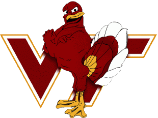 Virginia Tech Hokies 2000-Pres Alternate Logo Sticker Heat Transfer