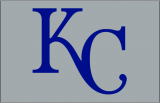 Kansas City Royals 1995 Cap Logo Sticker Heat Transfer