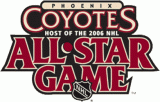 NHL All-Star Game 2005-2006 Unused Logo decal sticker