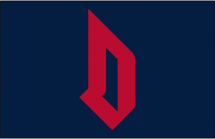 Duquesne Dukes 2019-Pres Primary Dark Logo Sticker Heat Transfer