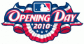 MLB Opening Day 2010 Logo decal sticker