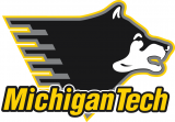 Michigan Tech Huskies 2005-2015 Primary Logo Sticker Heat Transfer