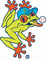 Everett AquaSox 1997-2009 Cap Logo Sticker Heat Transfer