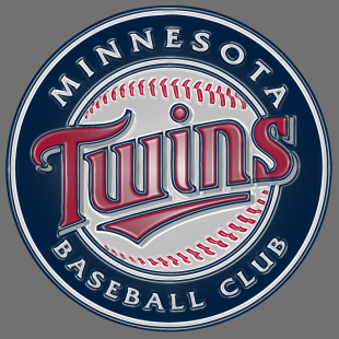 Minnesota Twins Plastic Effect Logo Sticker Heat Transfer