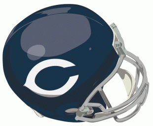 Chicago Bears 1962-1973 Helmet Logo Sticker Heat Transfer