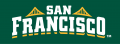 San Francisco Dons 2012-Pres Wordmark Logo 05 decal sticker